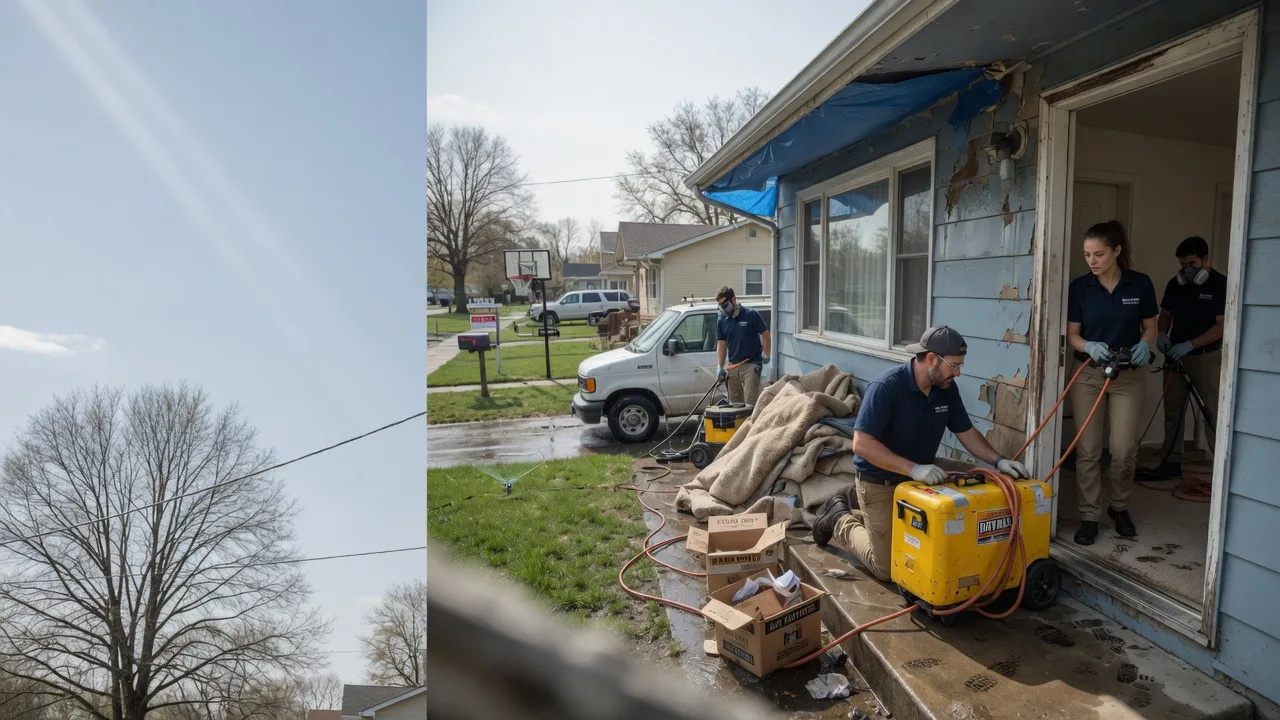 Basement Flood Cleanup in Rochester, WI near me